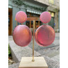 MAYLEEN feuille d'or rose - Francine BRAMLI Paris