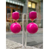 MAILA perle Fuchsia - Francine BRAMLI Paris