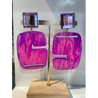 AUBEPINE Violet/rose - Francine BRAMLI Paris