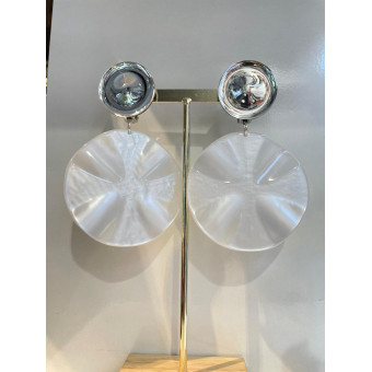 VENUS Blanc irisé - Francine BRAMLI Paris