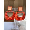 CYCLAMEN S Marron Orange - Francine BRAMLI Paris