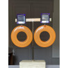 ORIANE Orange & violet - Francine BRAMLI Paris