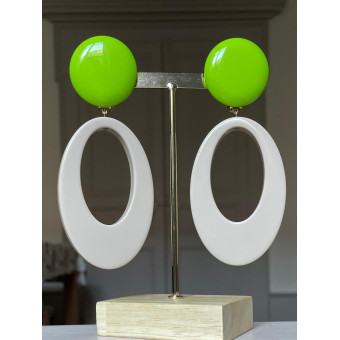 AZALEE Beige & vert - Francine BRAMLI Paris