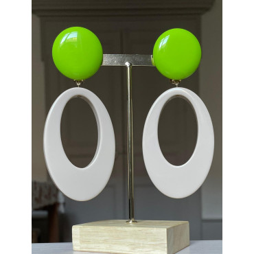 AZALEE Beige & vert - Francine BRAMLI Paris