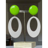 AZALEE Beige & vert - Francine BRAMLI Paris
