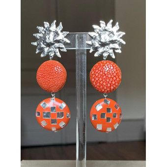 SOLEIL orange - FRANCINE BRAMLI Paris