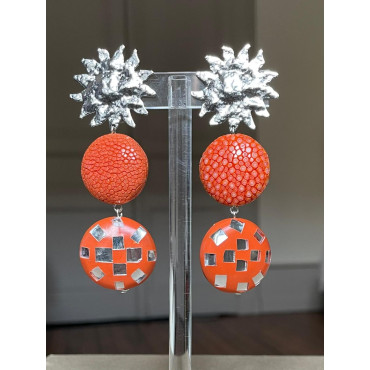 SOLEIL orange - FRANCINE BRAMLI Paris