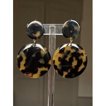 CARLA Écaille - Francine BRAMLI Paris Bijoux