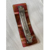 Barrette CLEMENCE Rose - FRANCINE BRAMLI Paris