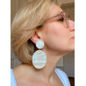 NORA ALBA Ivoire/beige - Francine BRAMLI Paris