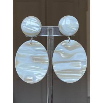 NORA ALBA Ivoire/beige - Francine BRAMLI Paris