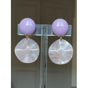 VENUS XS rose marbré - Francine BRAMLI Paris